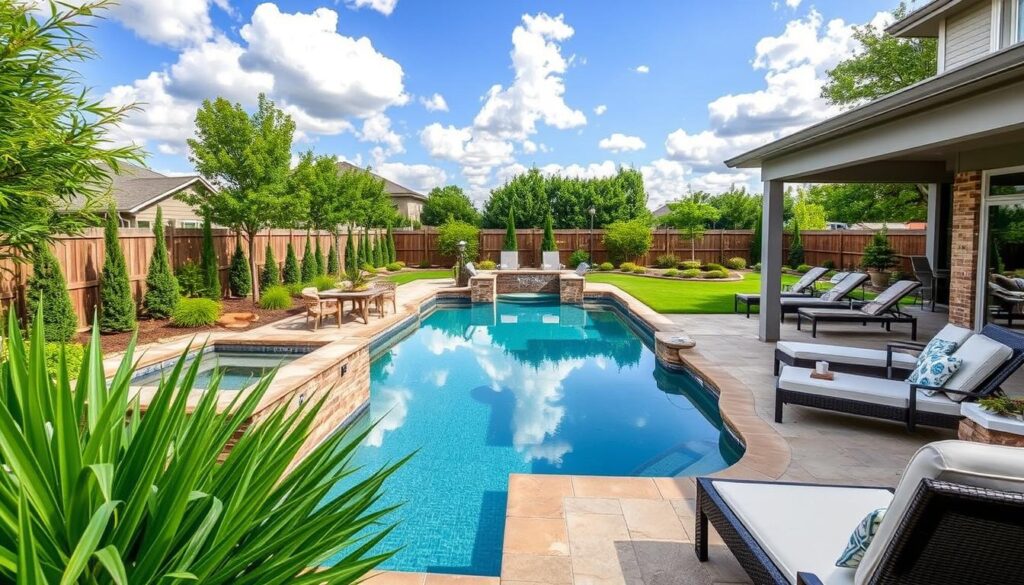 pool builders little elm